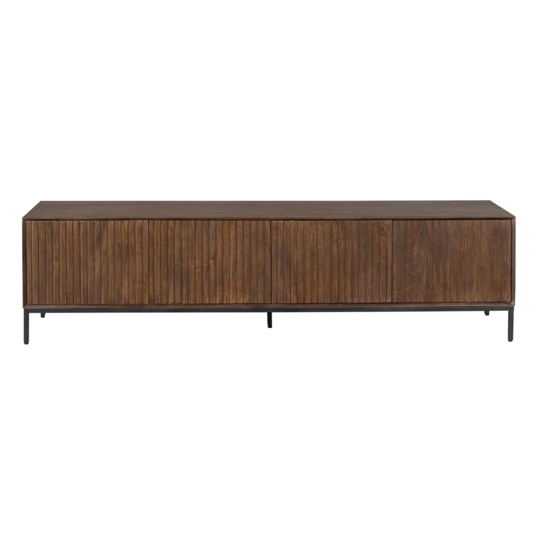 TV-meubel Laasone Bruin 210 cm - Afbeelding 10