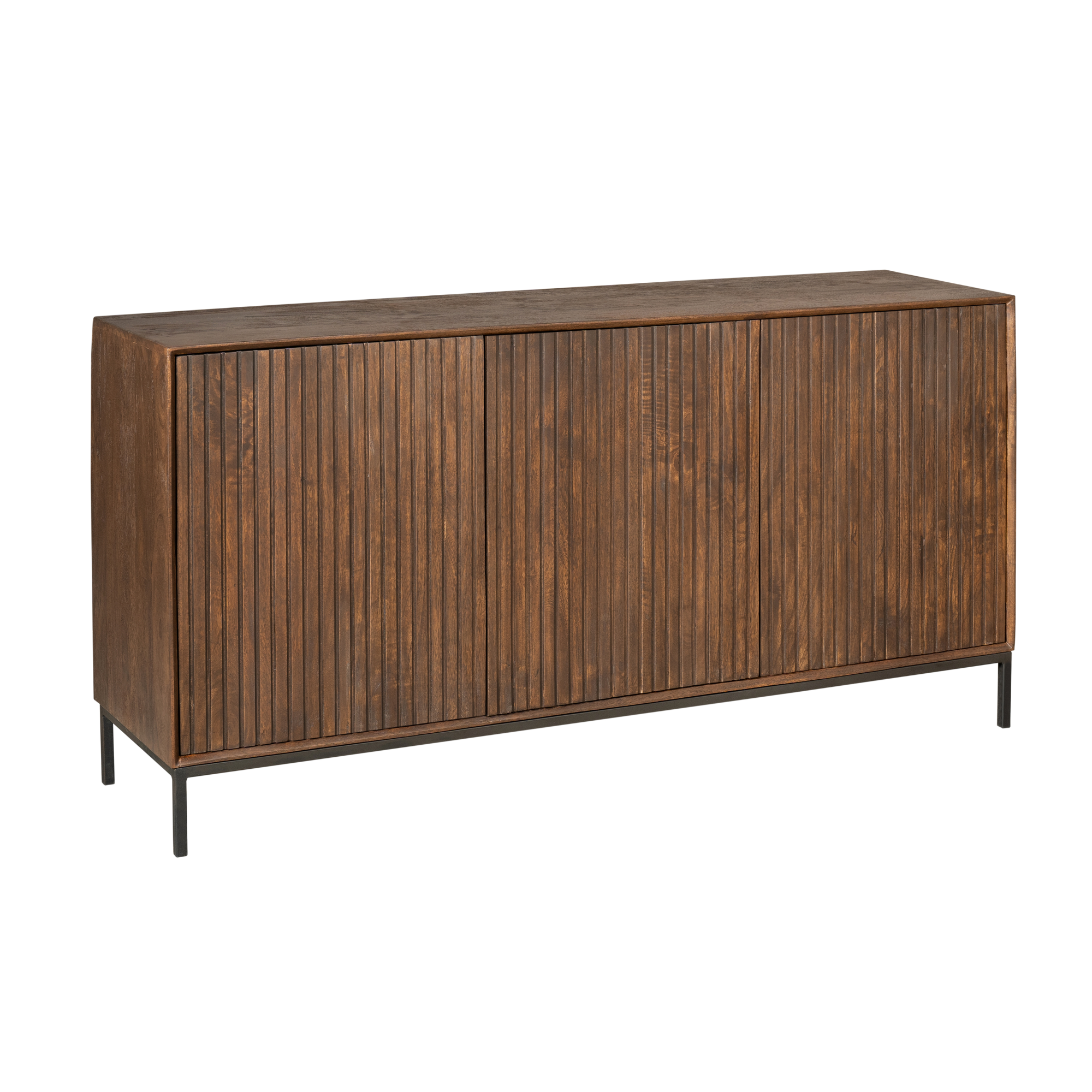 Dressoir Gronnel Bruin 165 cm - Afbeelding 2