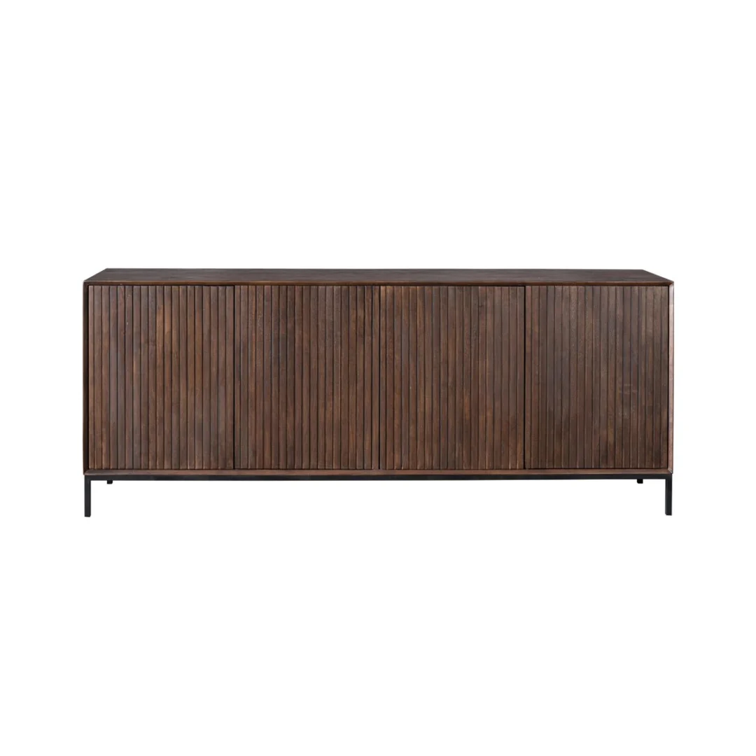 Dressoir Domman Bruin 210 cm - Afbeelding 5