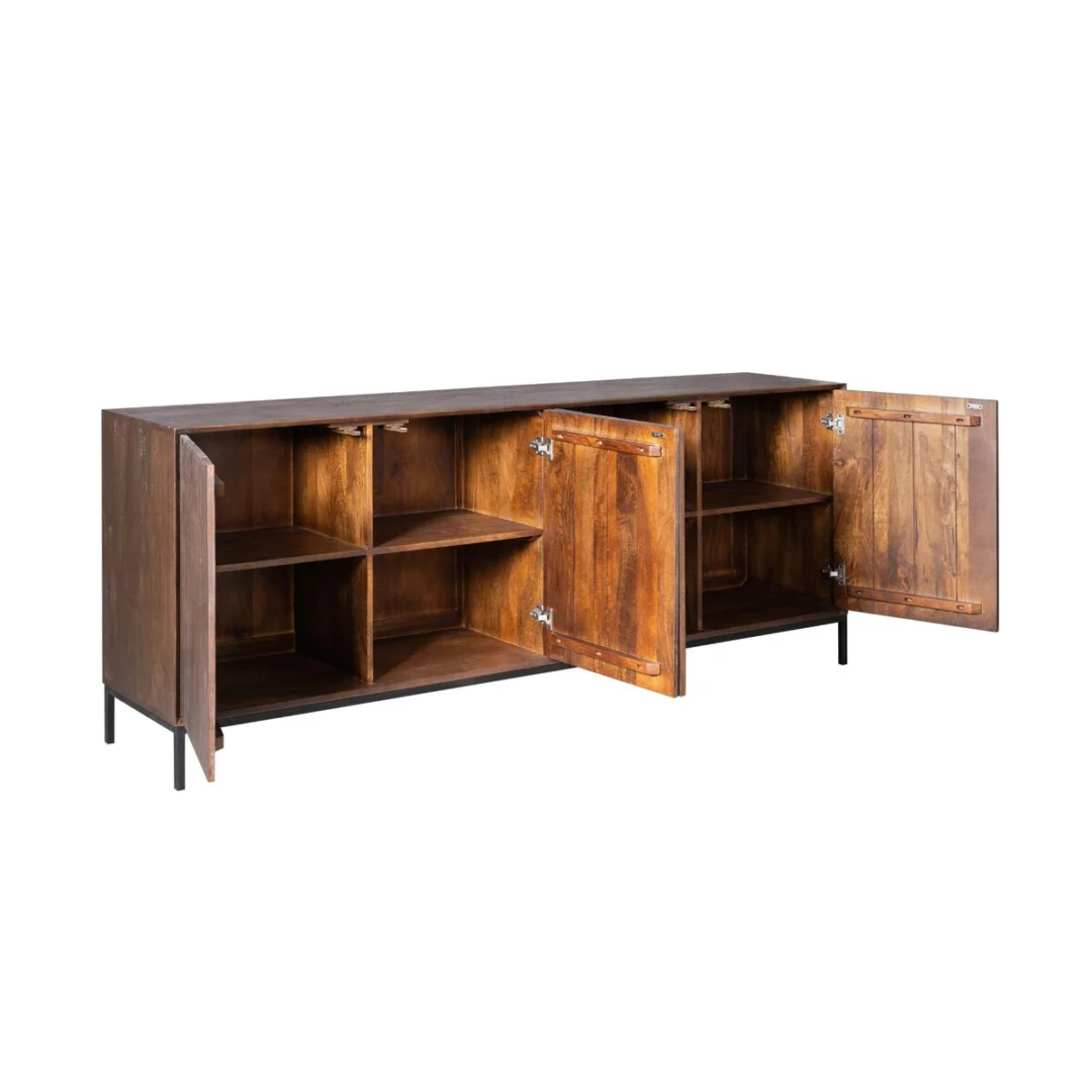 Dressoir Domman Bruin 210 cm - Afbeelding 6