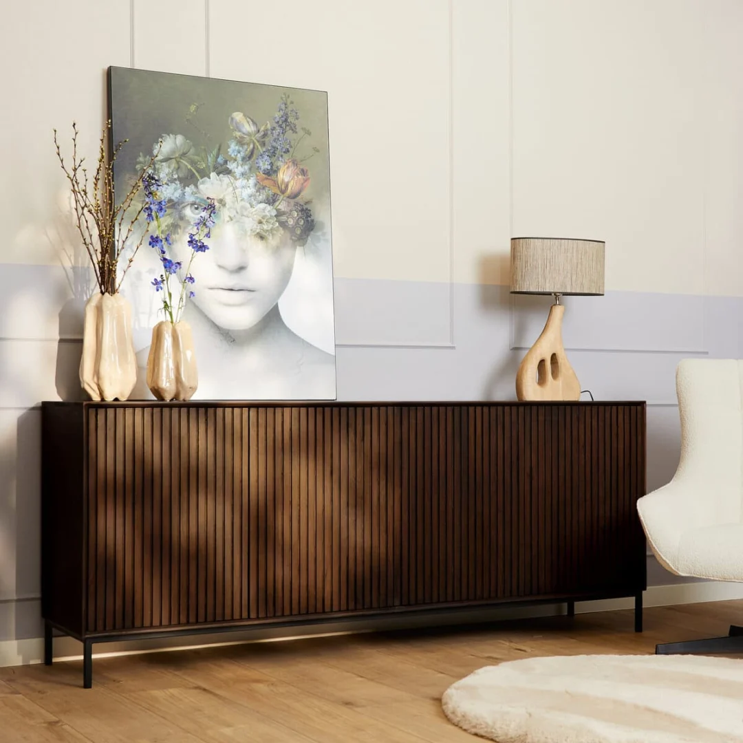 Dressoir Domman Bruin 210 cm - Afbeelding 10