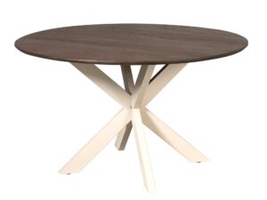 Eettafel Pronnum Bruin 130 cm