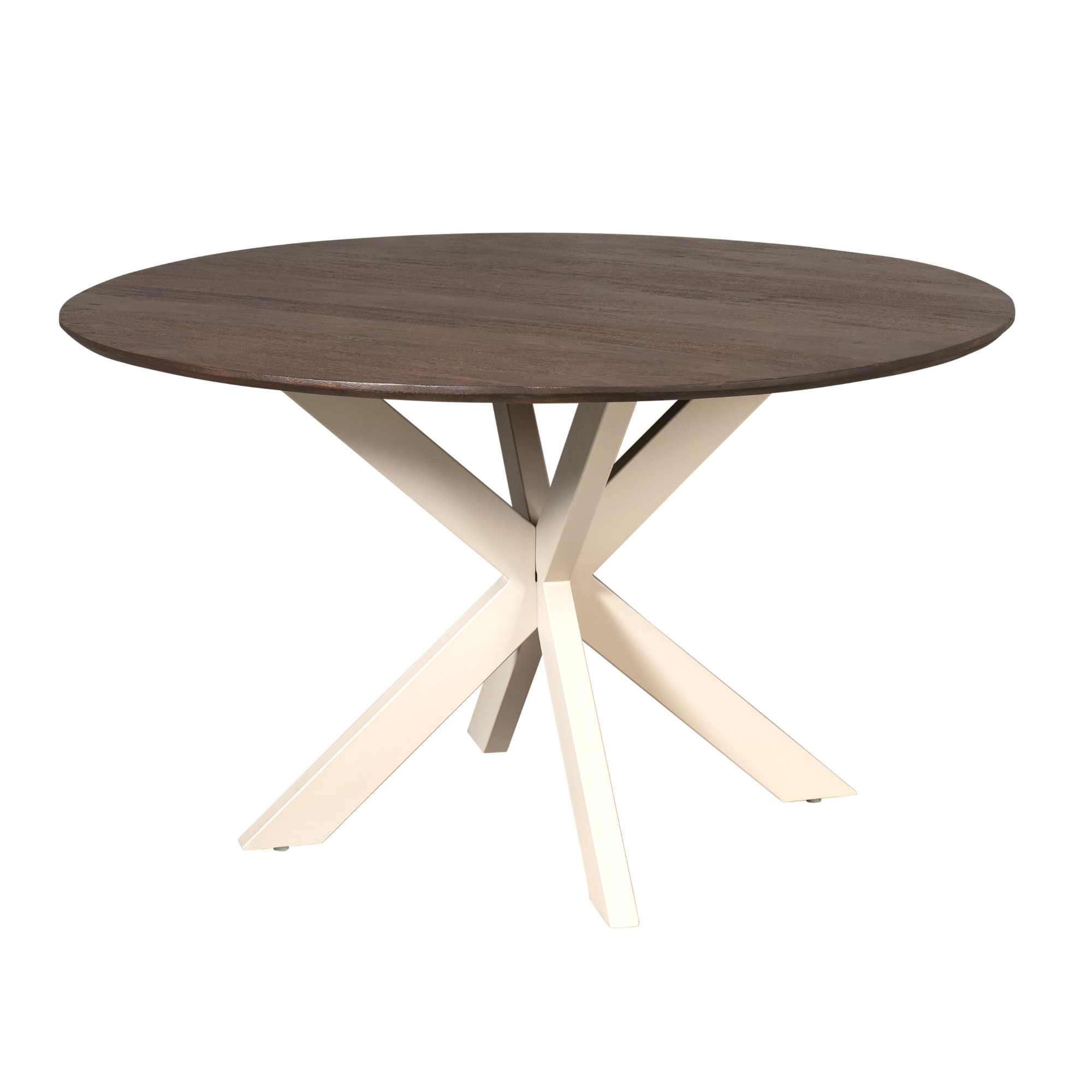 Eettafel Pronnum Bruin 130 cm