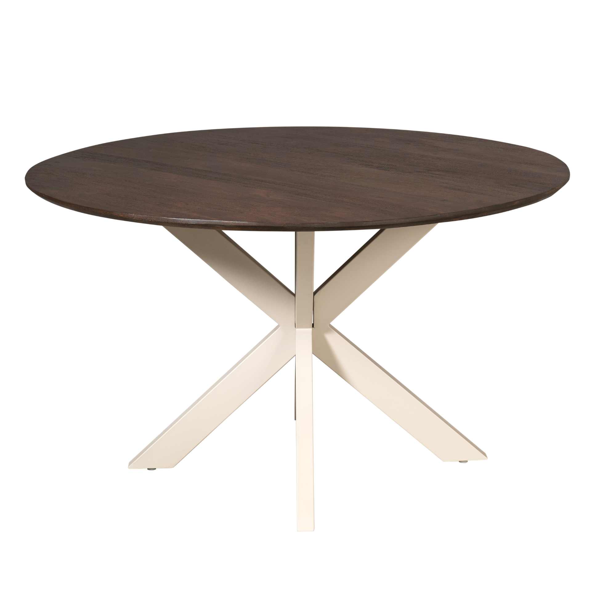 Eettafel Pronnum Bruin 130 cm - Afbeelding 2