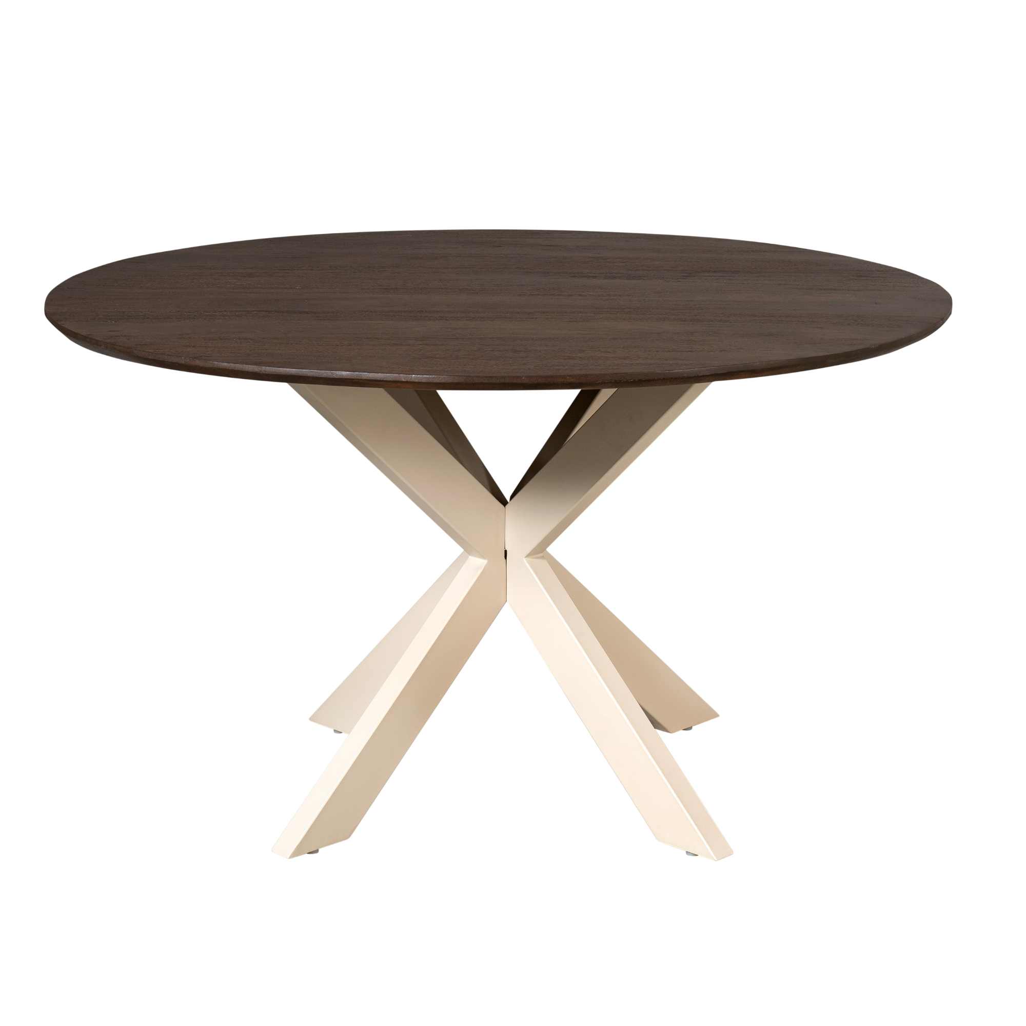 Eettafel Pronnum Bruin 130 cm - Afbeelding 3