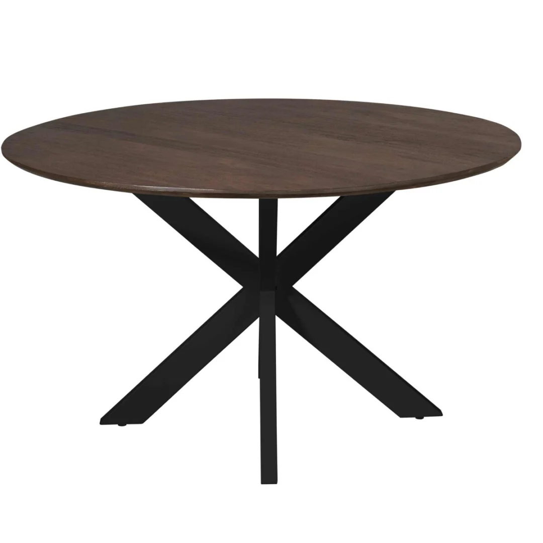 Eettafel Gossello Bruin 130 cm - Afbeelding 2