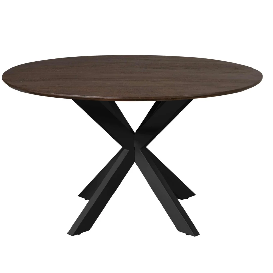 Eettafel Gossello Bruin 130 cm - Afbeelding 3