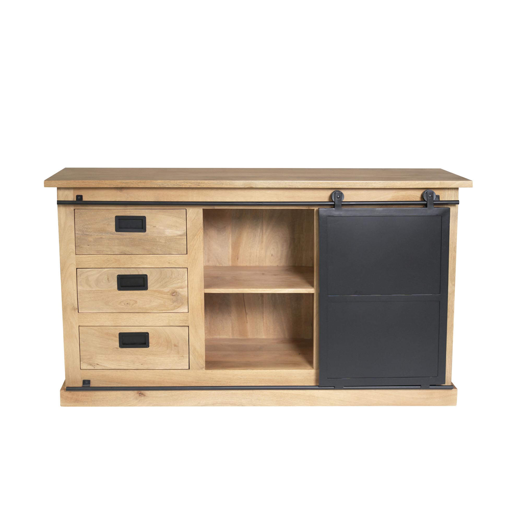 Dressoir Zaurrik Naturel 160 cm - Afbeelding 3