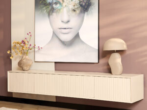 TV-meubel Skumis Zand 200 cm