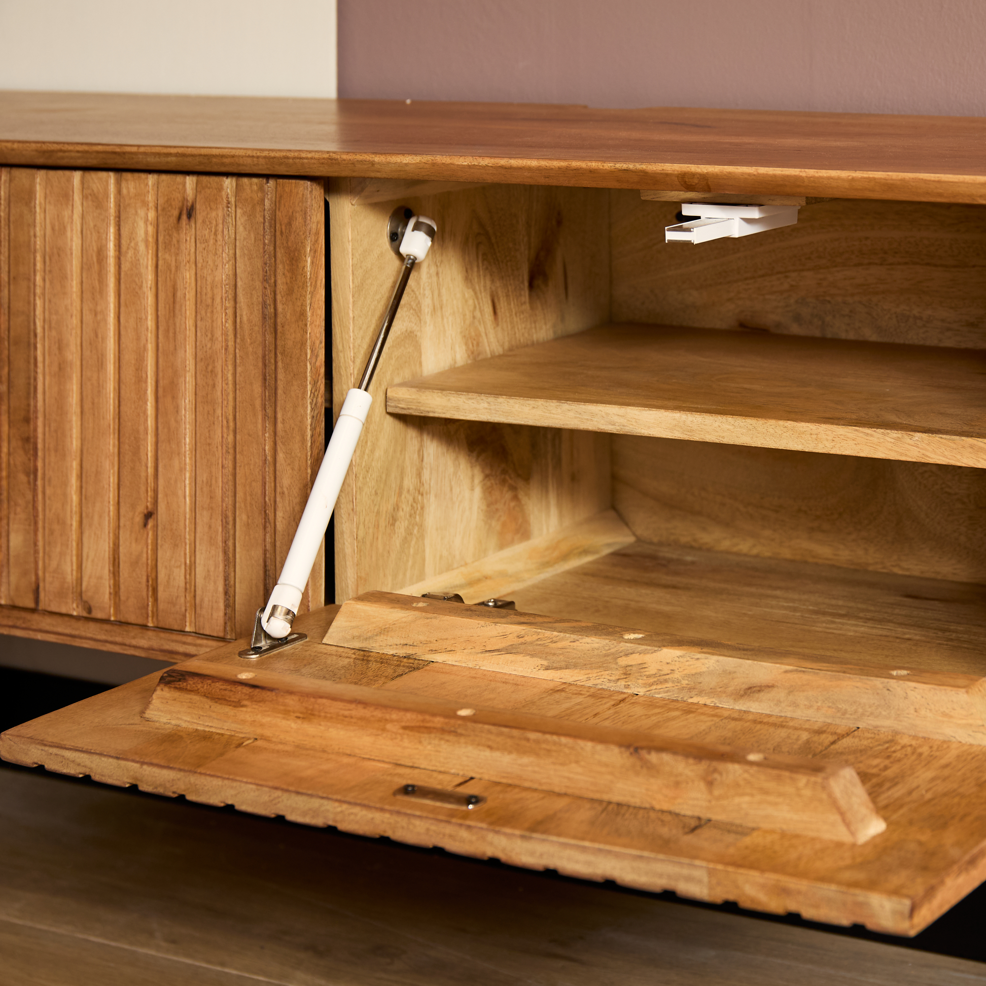 TV-meubel Peindoro Naturel 120 cm - Afbeelding 2