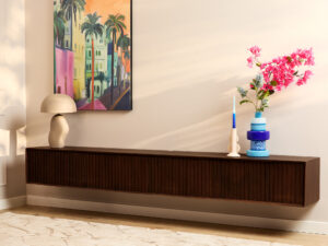 TV-meubel Toonella Bruin 240 cm
