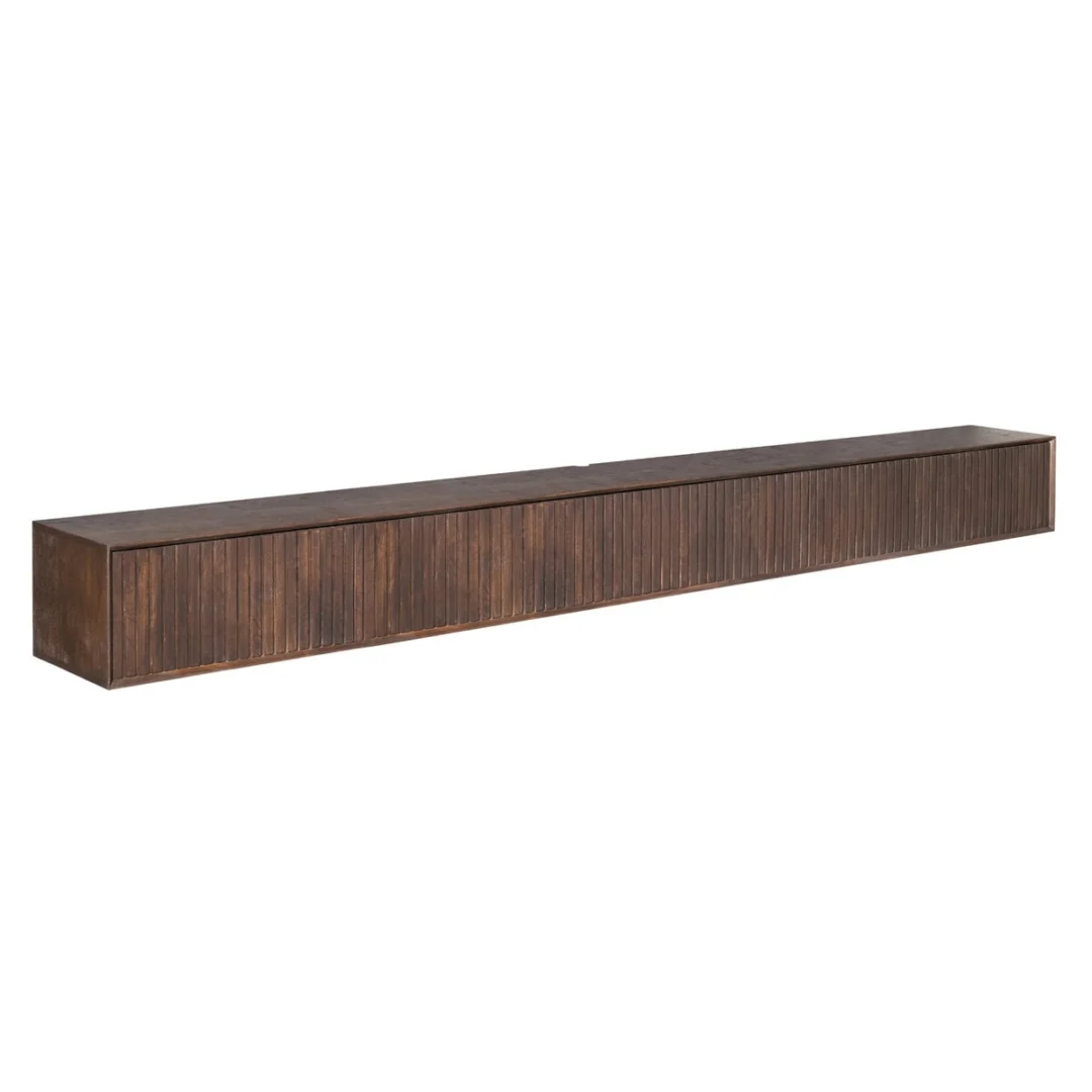 TV-meubel Reirnum Bruin 280 cm - Afbeelding 5