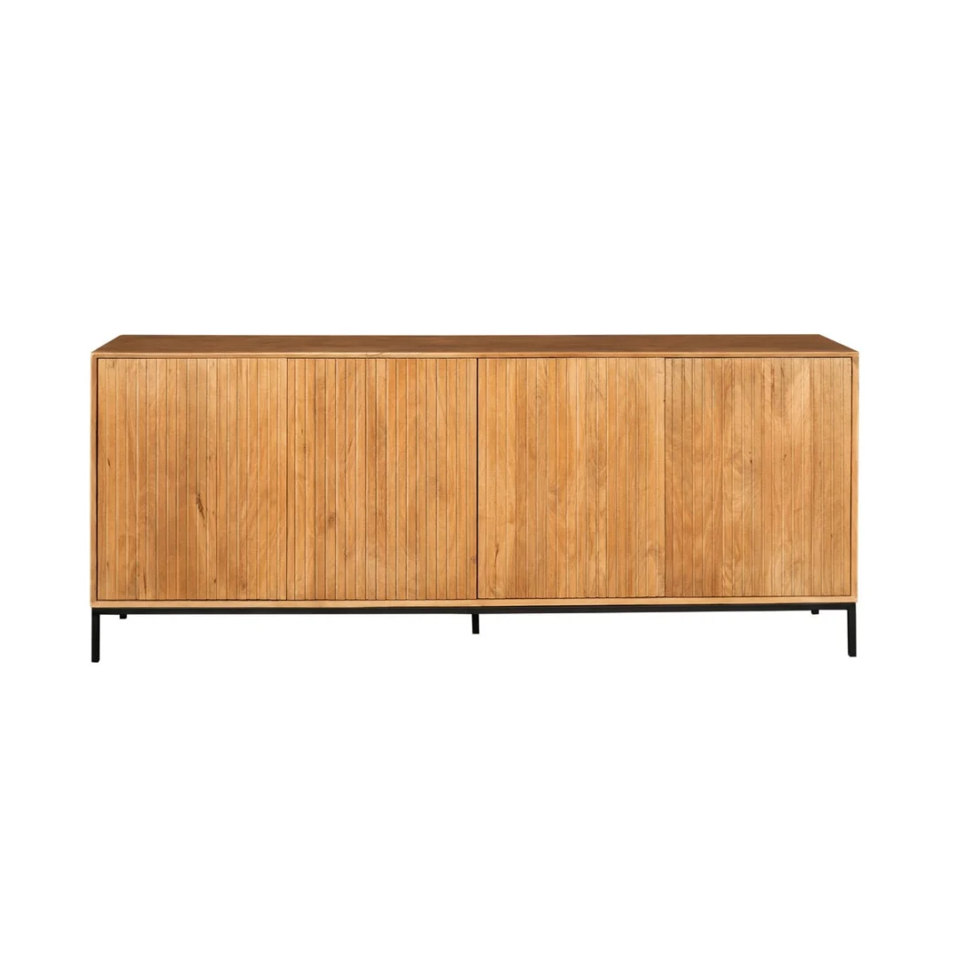 Dressoir Caanses Naturel 210 cm - Afbeelding 11