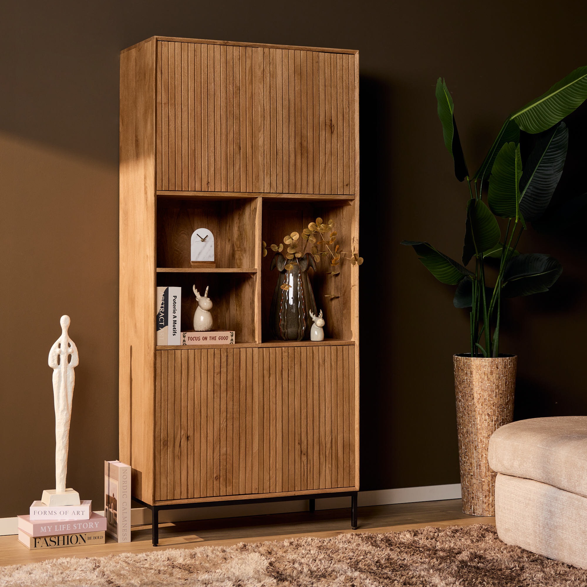 Vakkenkast Nauskoro Naturel 90 cm