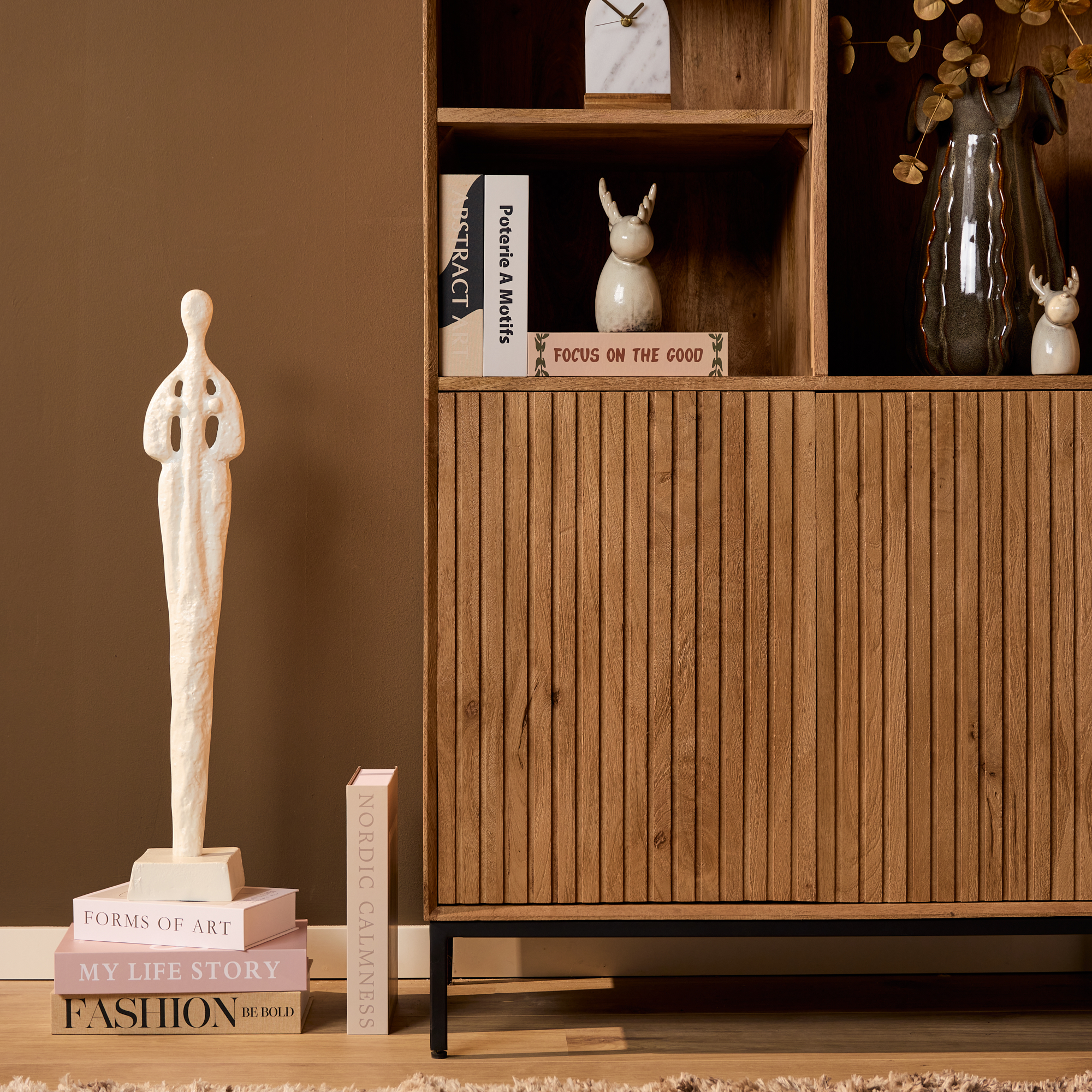 Vakkenkast Nauskoro Naturel 90 cm - Afbeelding 5
