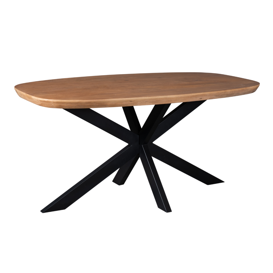 Eettafel Ciendund Mangohout 160 cm - Afbeelding 2