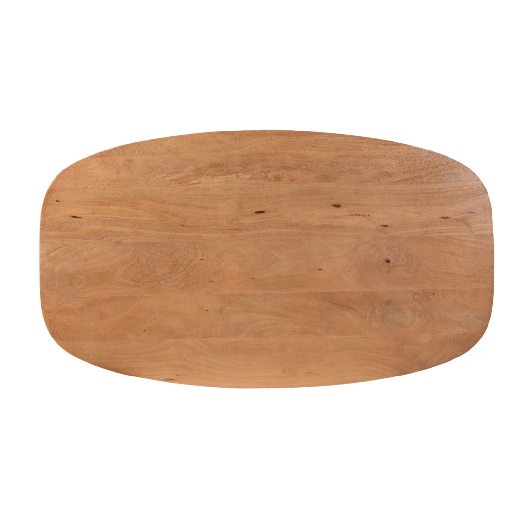 Eettafel Ciendund Mangohout 160 cm - Afbeelding 3
