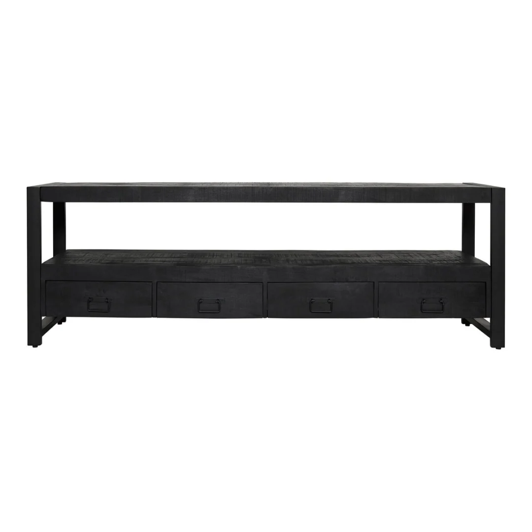 TV-meubel Biltena Zwart 180 cm - Afbeelding 5