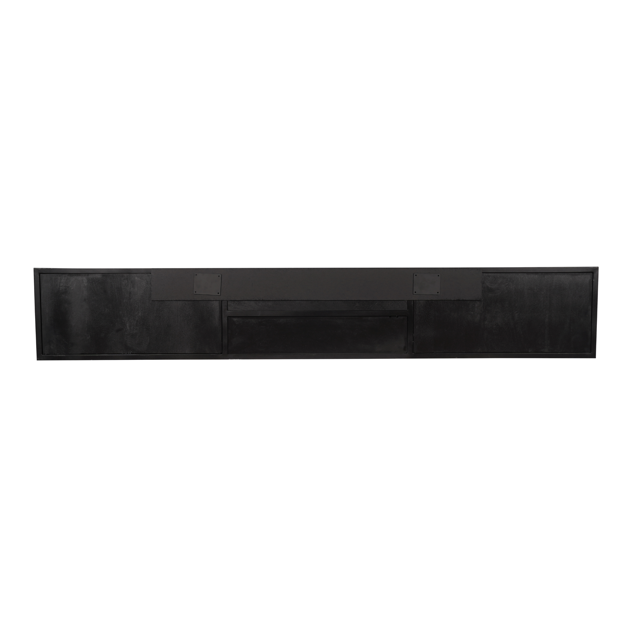 TV-meubel Hakura Zwart 240 cm