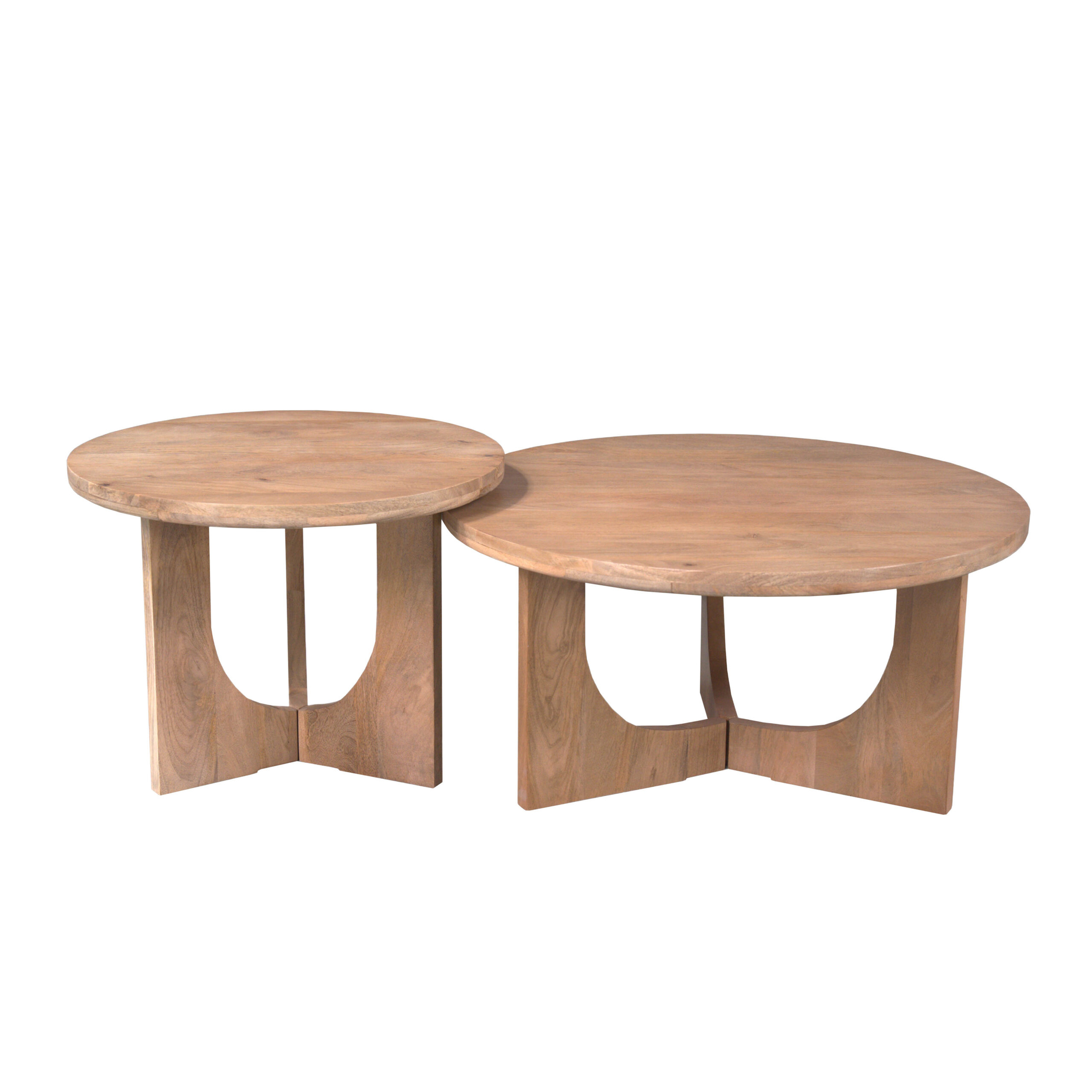 Salontafel Cunaro Mangohout 80 cm - Afbeelding 2