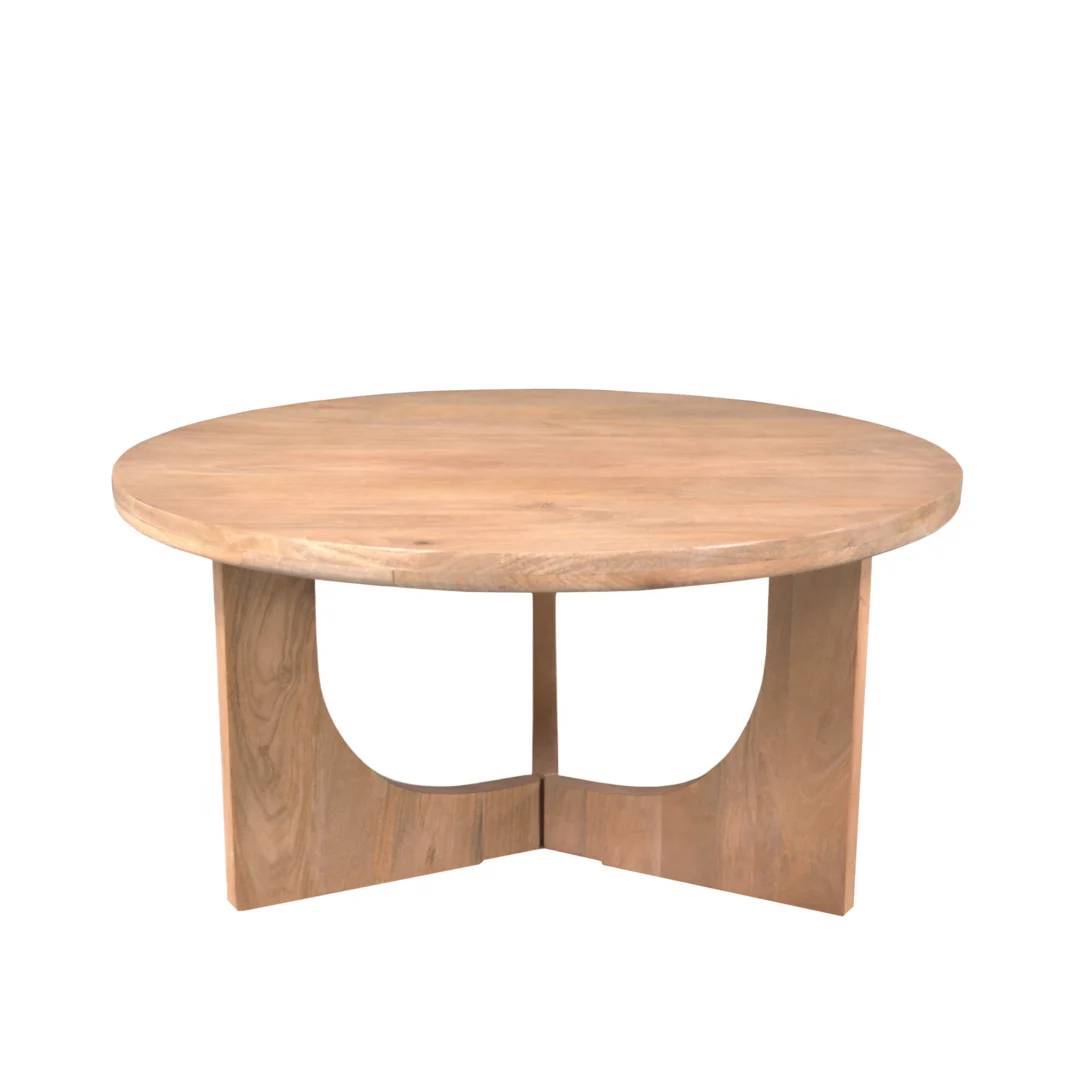 Salontafel Cunaro Mangohout 80 cm - Afbeelding 3