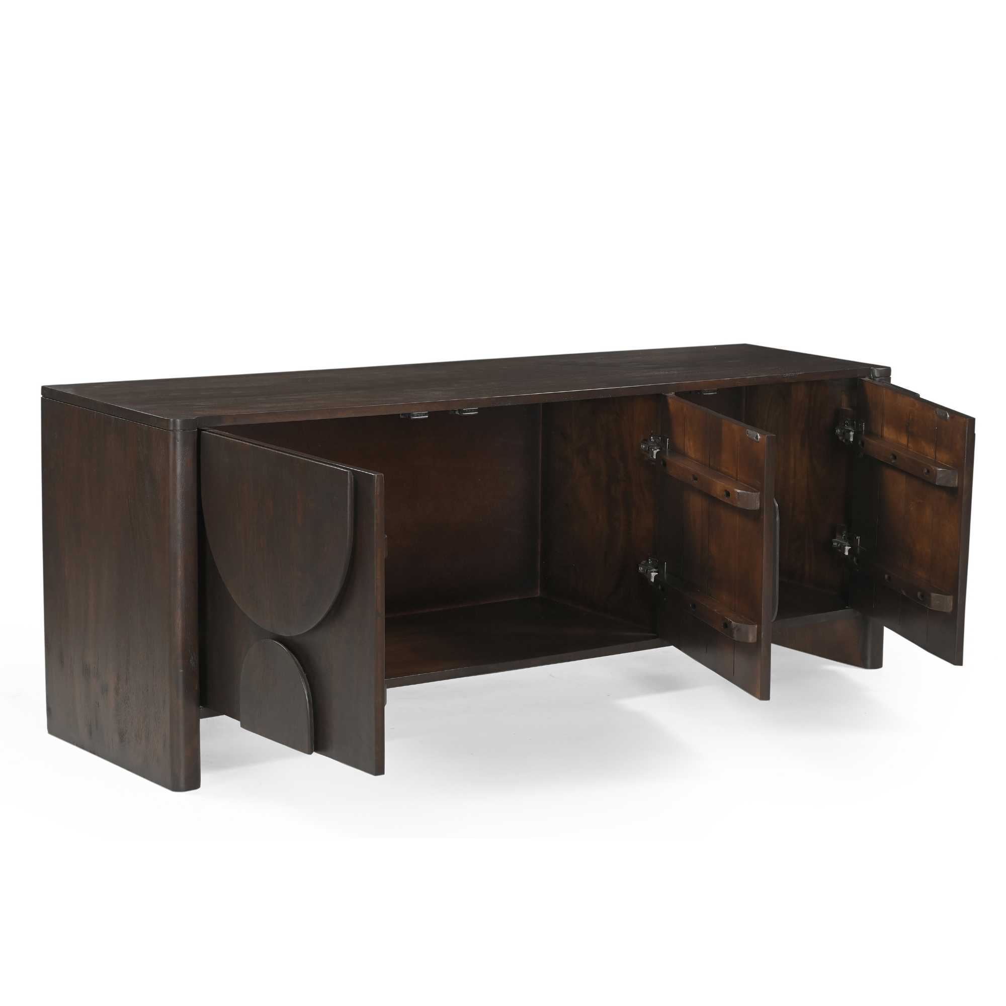 TV-meubel Dienoro Bruin 150 cm - Afbeelding 4