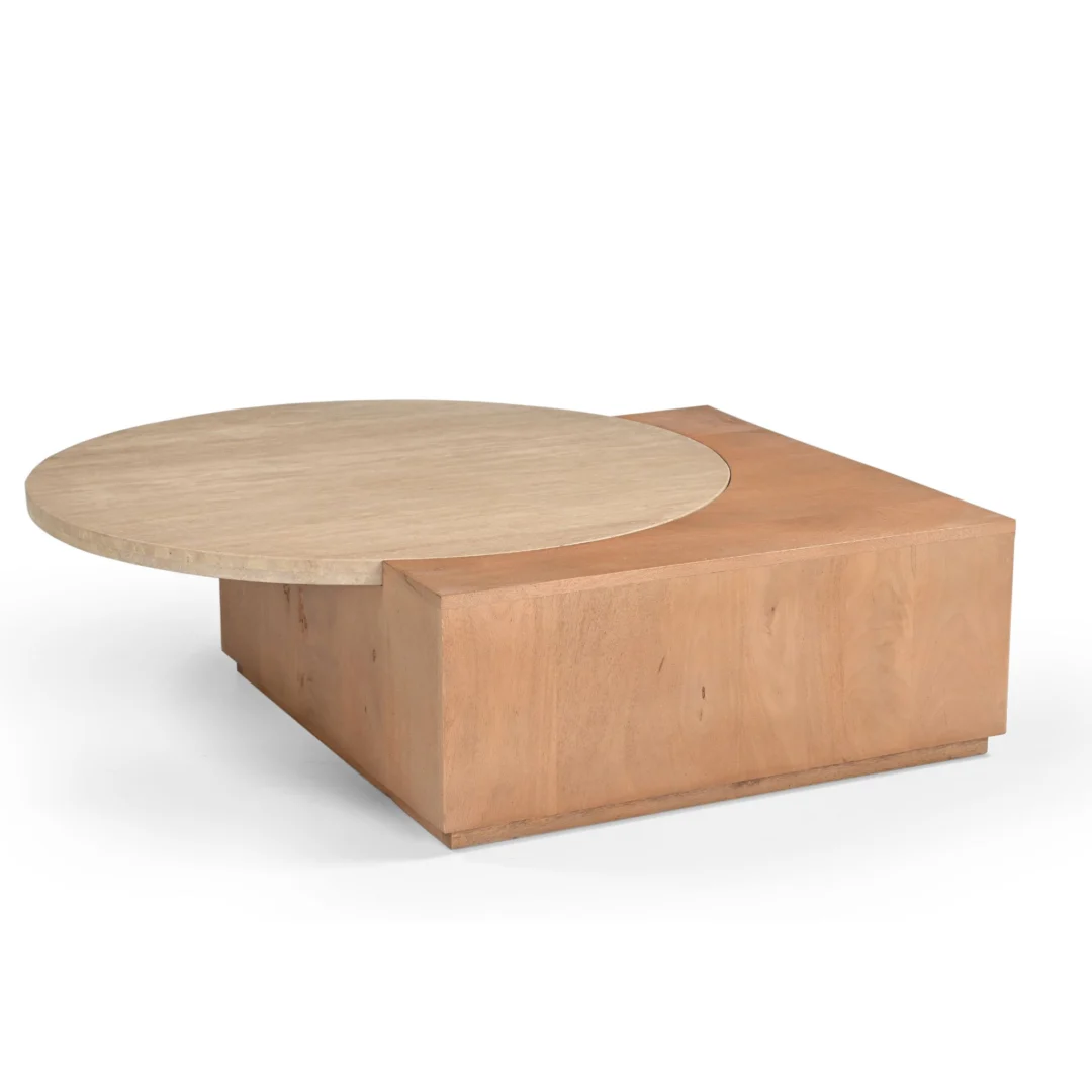 Salontafel Mausta Naturel 103 cm - Afbeelding 3