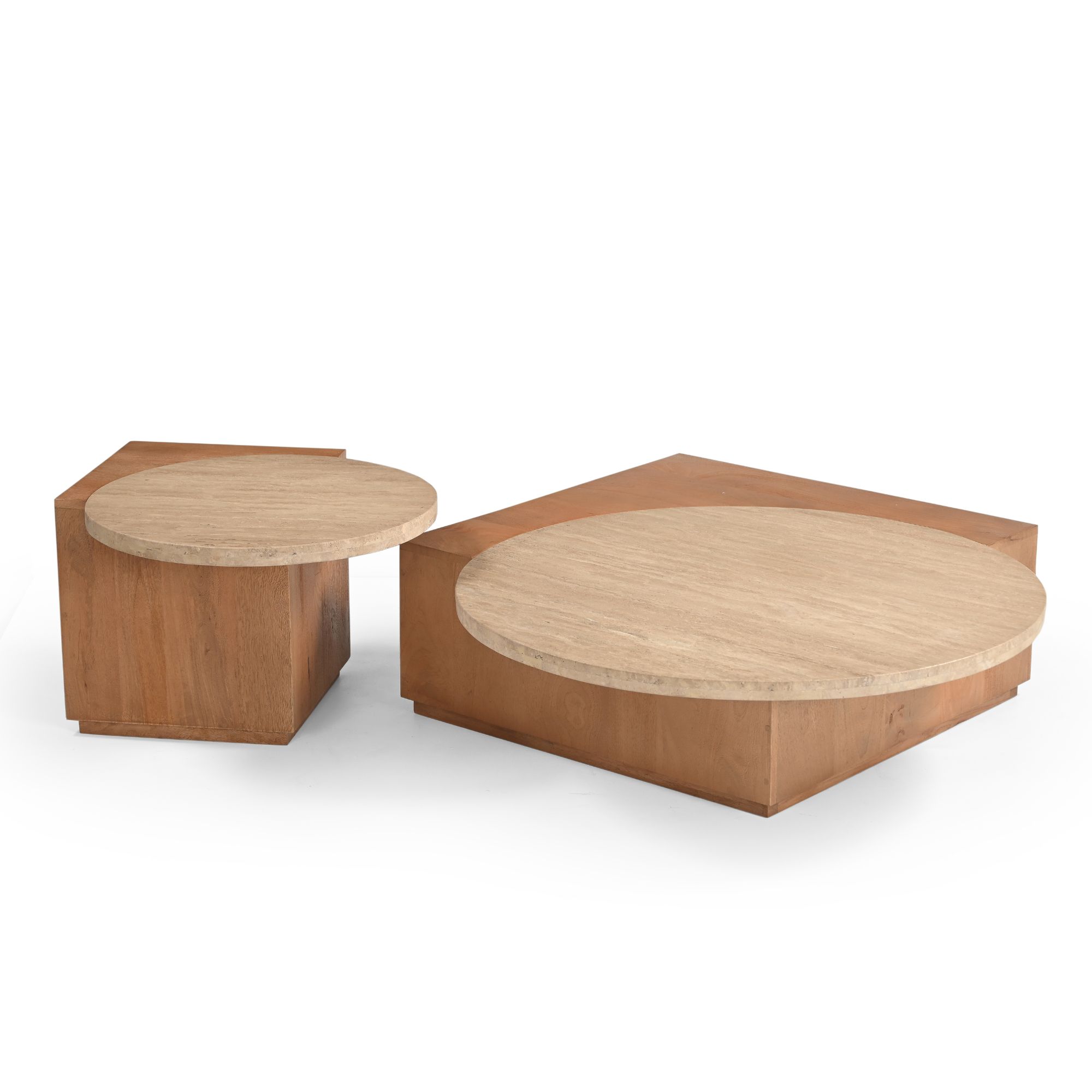 Salontafel Mausta Naturel 103 cm - Afbeelding 6