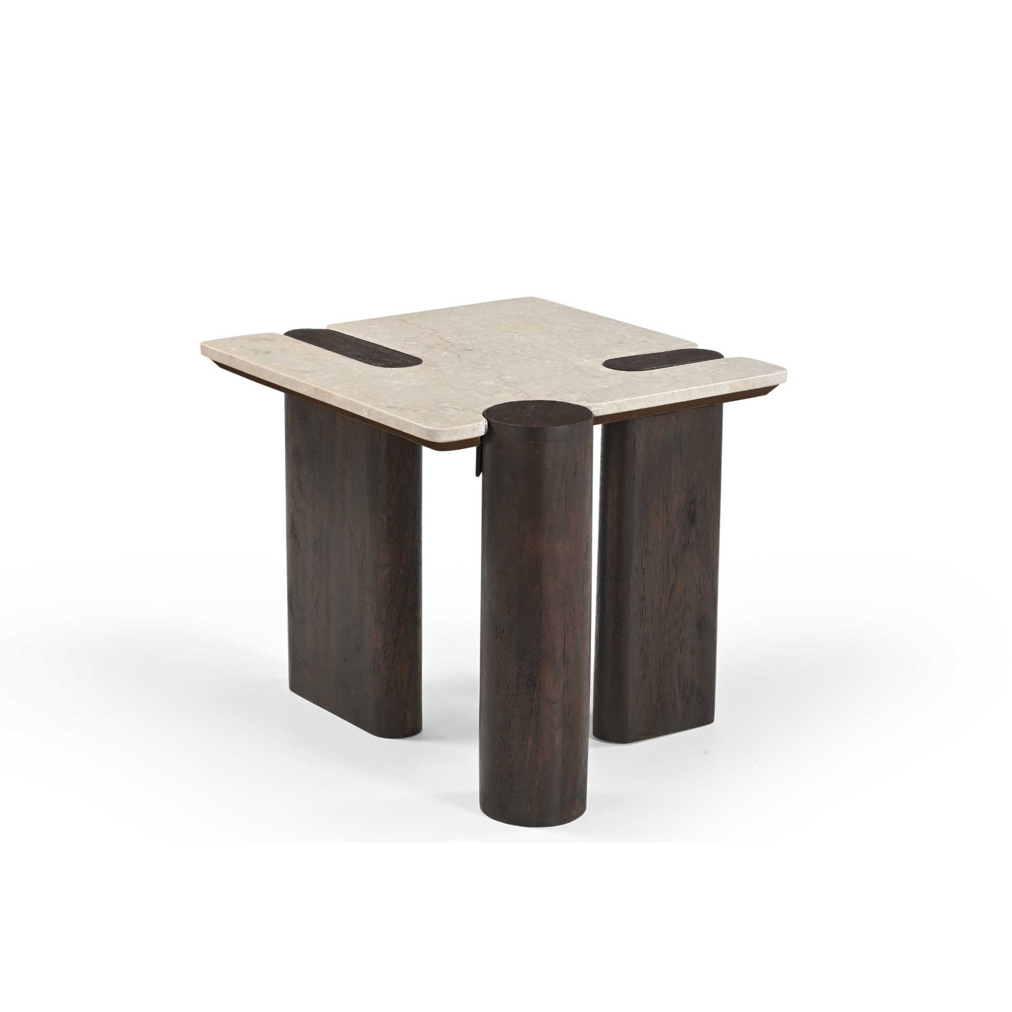 Bijzettafel Brisello Bruin 57 cm - Afbeelding 2