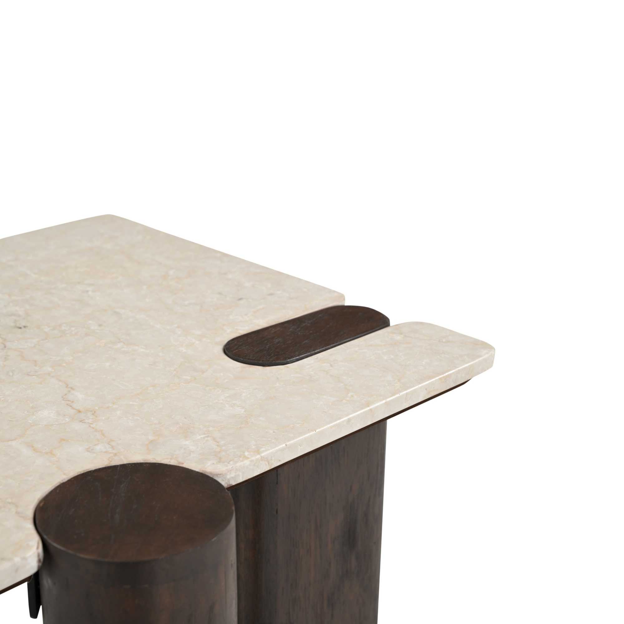 Bijzettafel Brisello Bruin 57 cm - Afbeelding 5