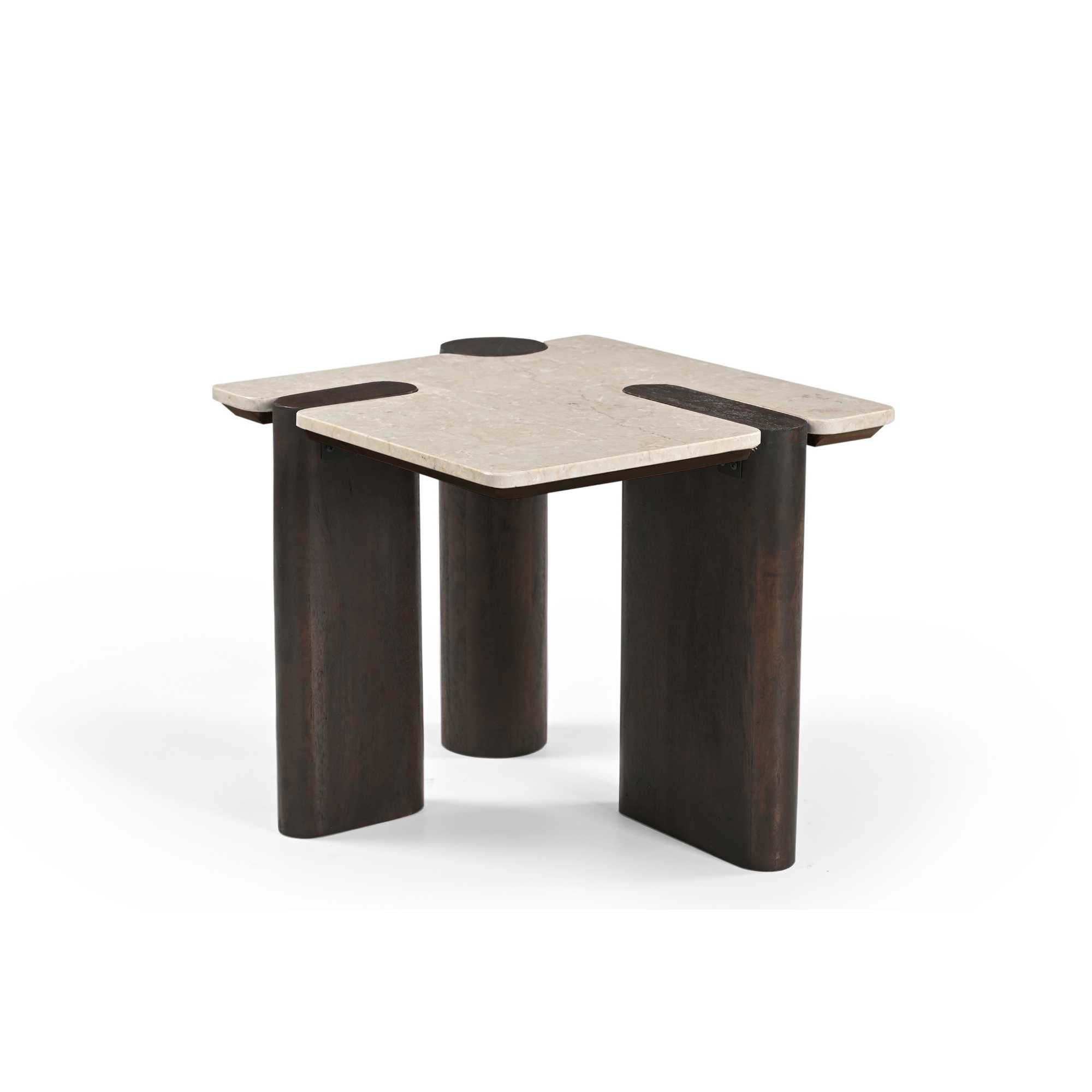 Bijzettafel Brisello Bruin 57 cm - Afbeelding 6