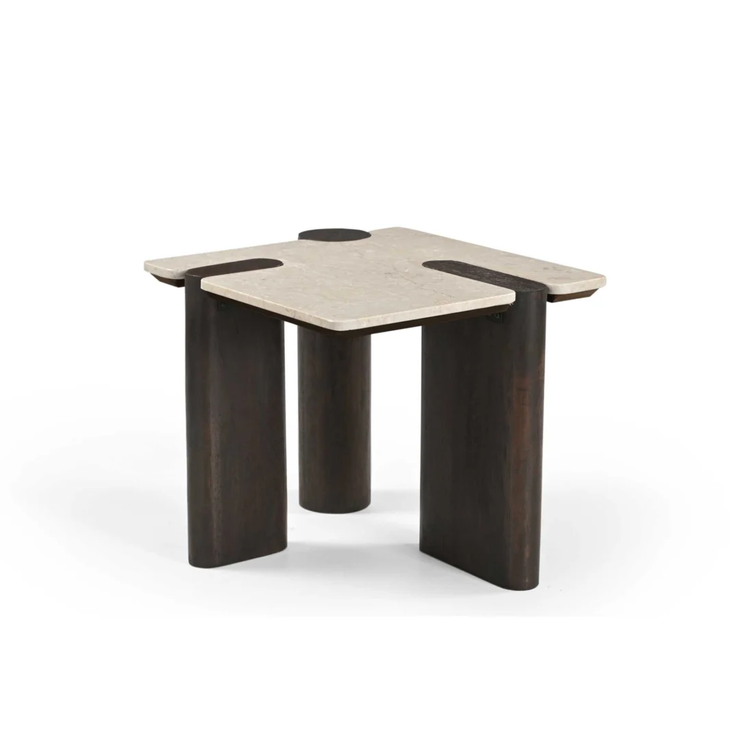 Bijzettafel Brisello Bruin 57 cm - Afbeelding 6