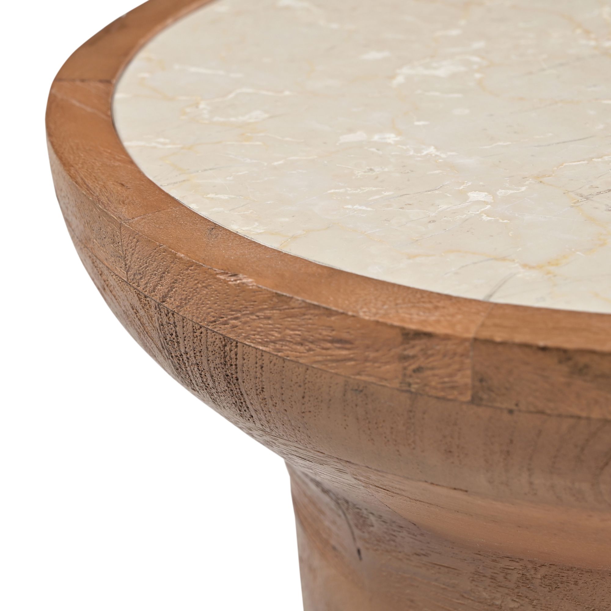Bijzettafel Trisos Naturel 33 cm - Afbeelding 5