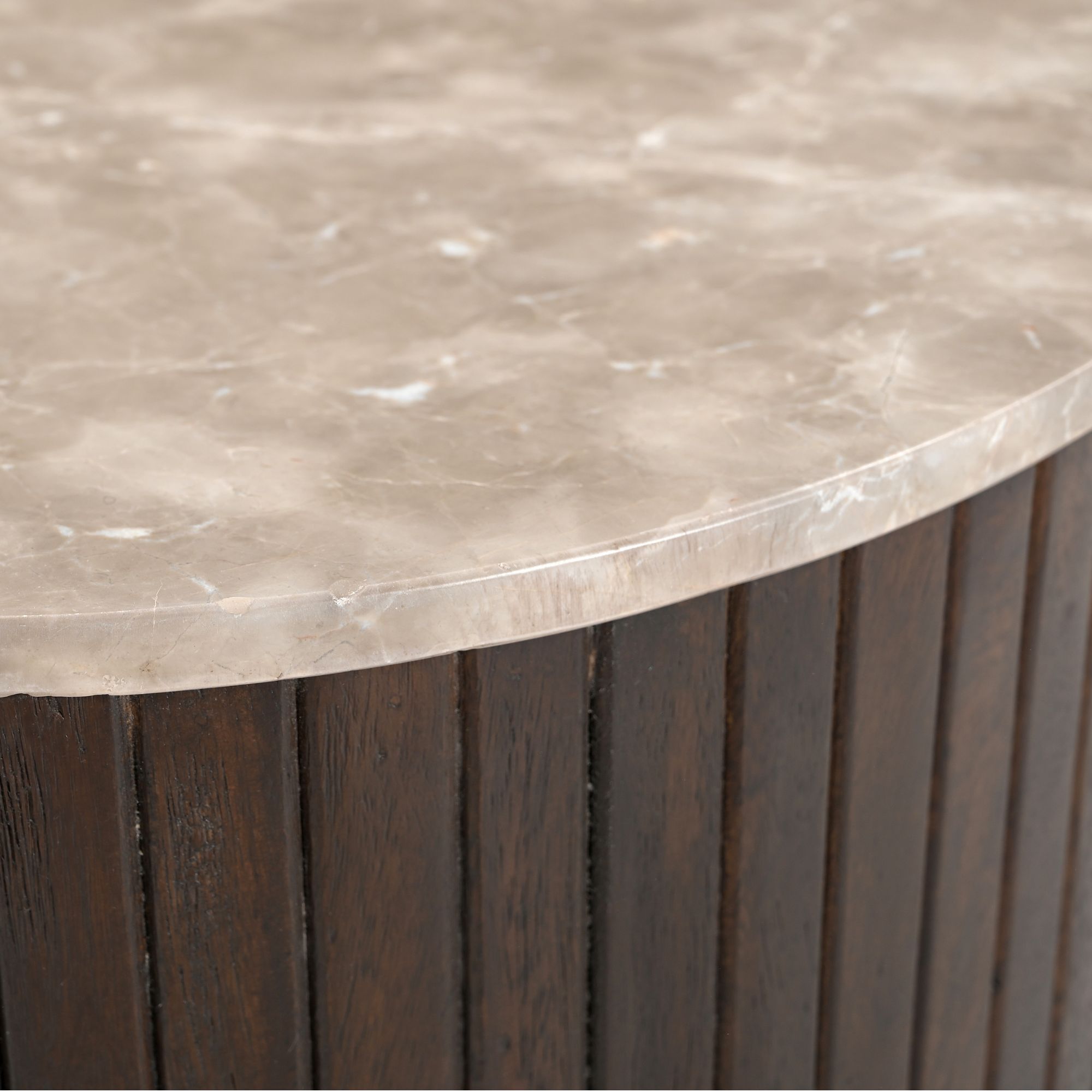 Salontafel Keinsas Bruin 84 cm - Afbeelding 2