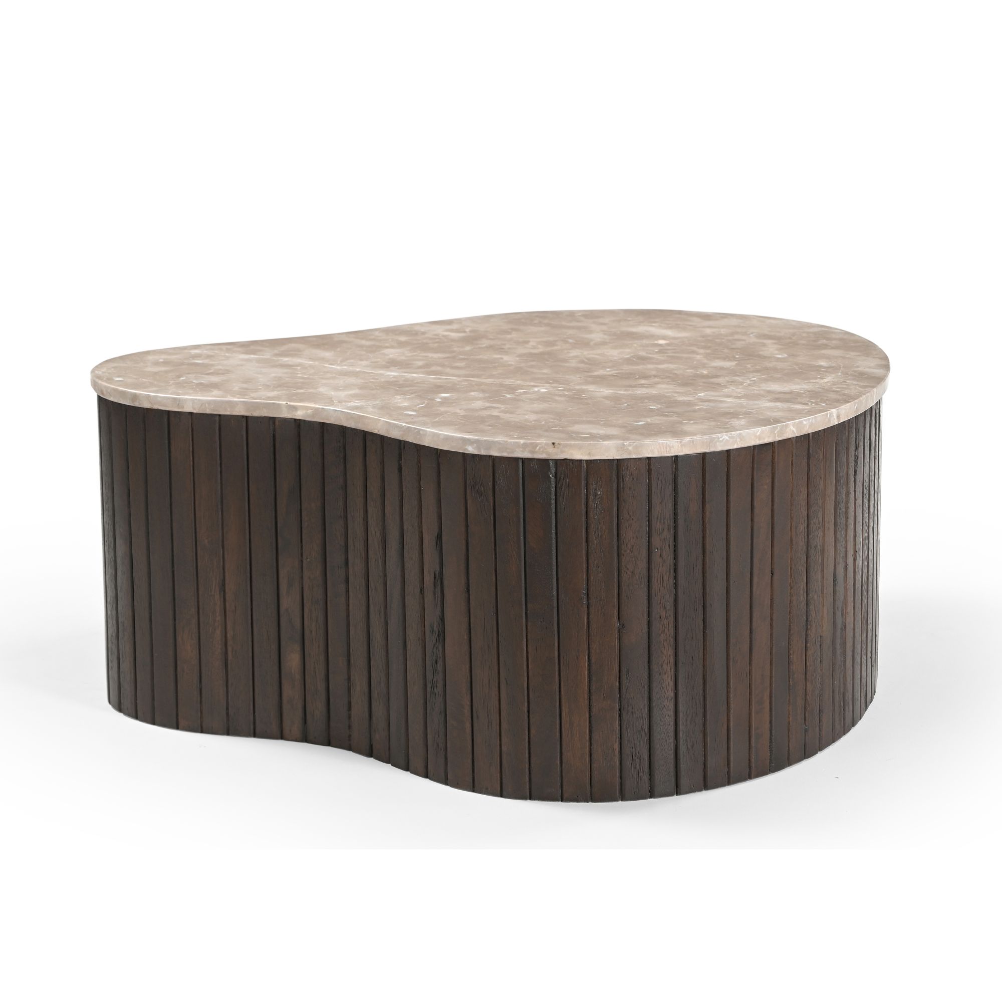 Salontafel Keinsas Bruin 84 cm - Afbeelding 4