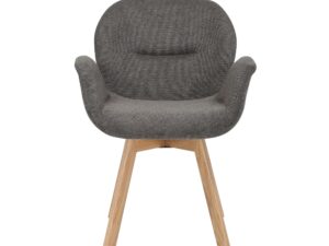 Eetkamerstoel Setos Grijs - Set van 2