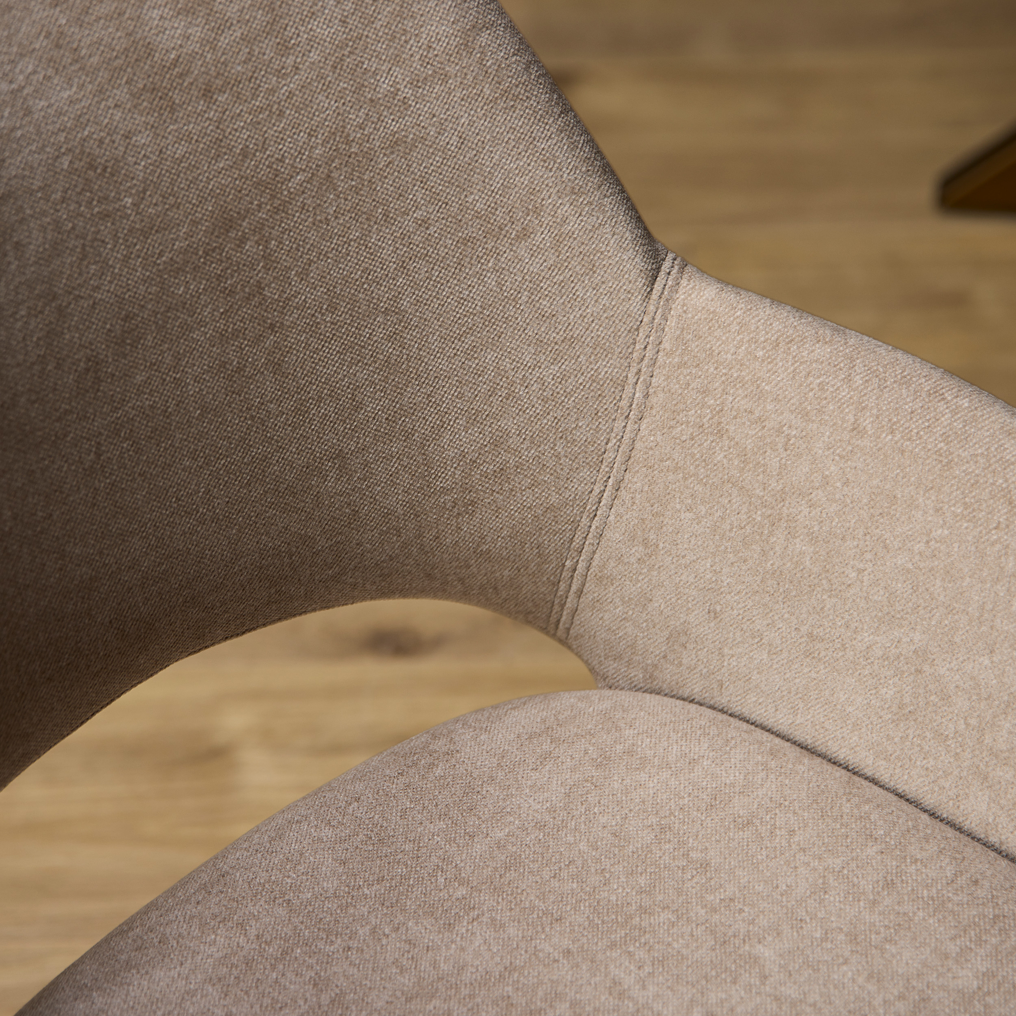 Eetkamerstoel Stinnand Beige - Afbeelding 3