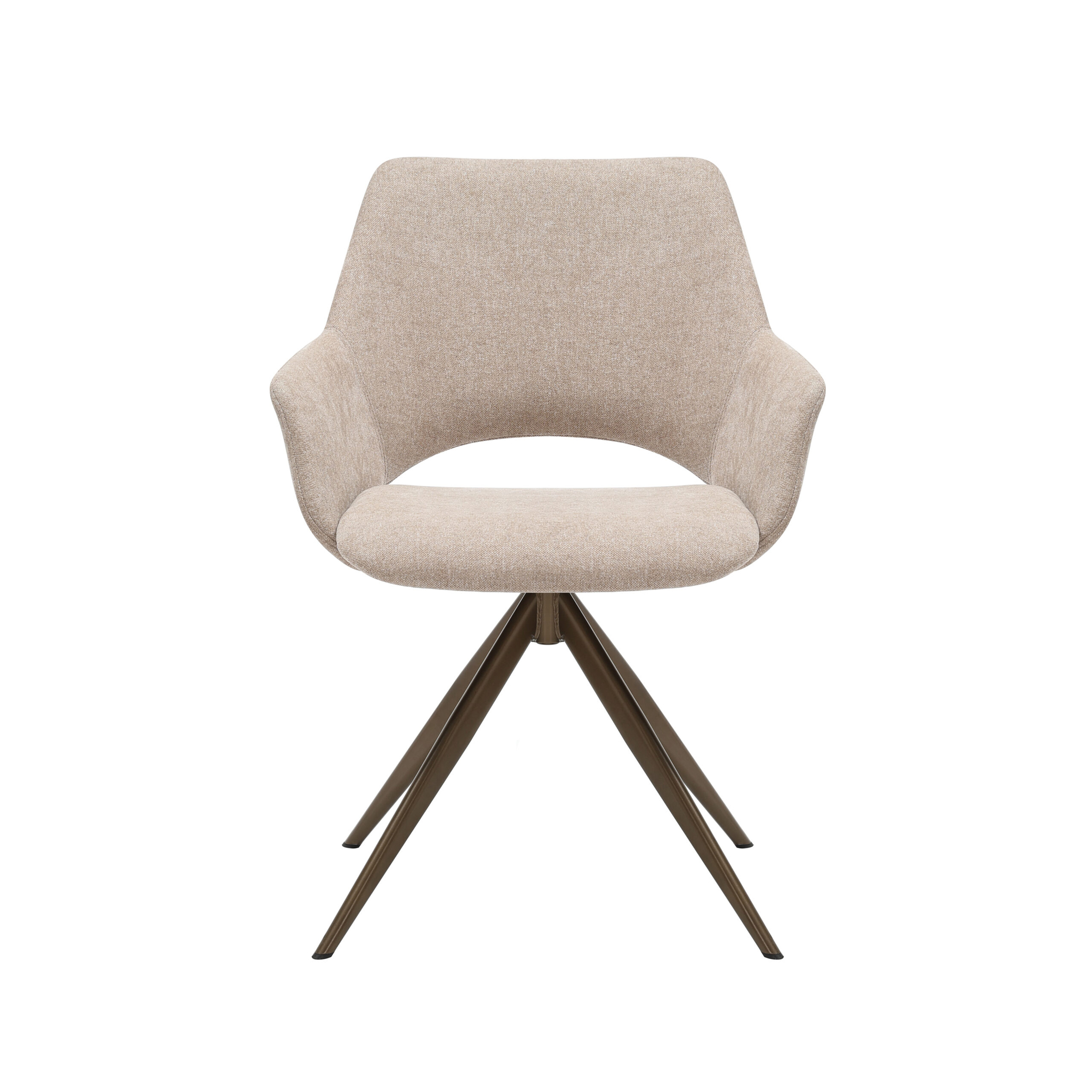 Eetkamerstoel Stinnand Beige - Afbeelding 5