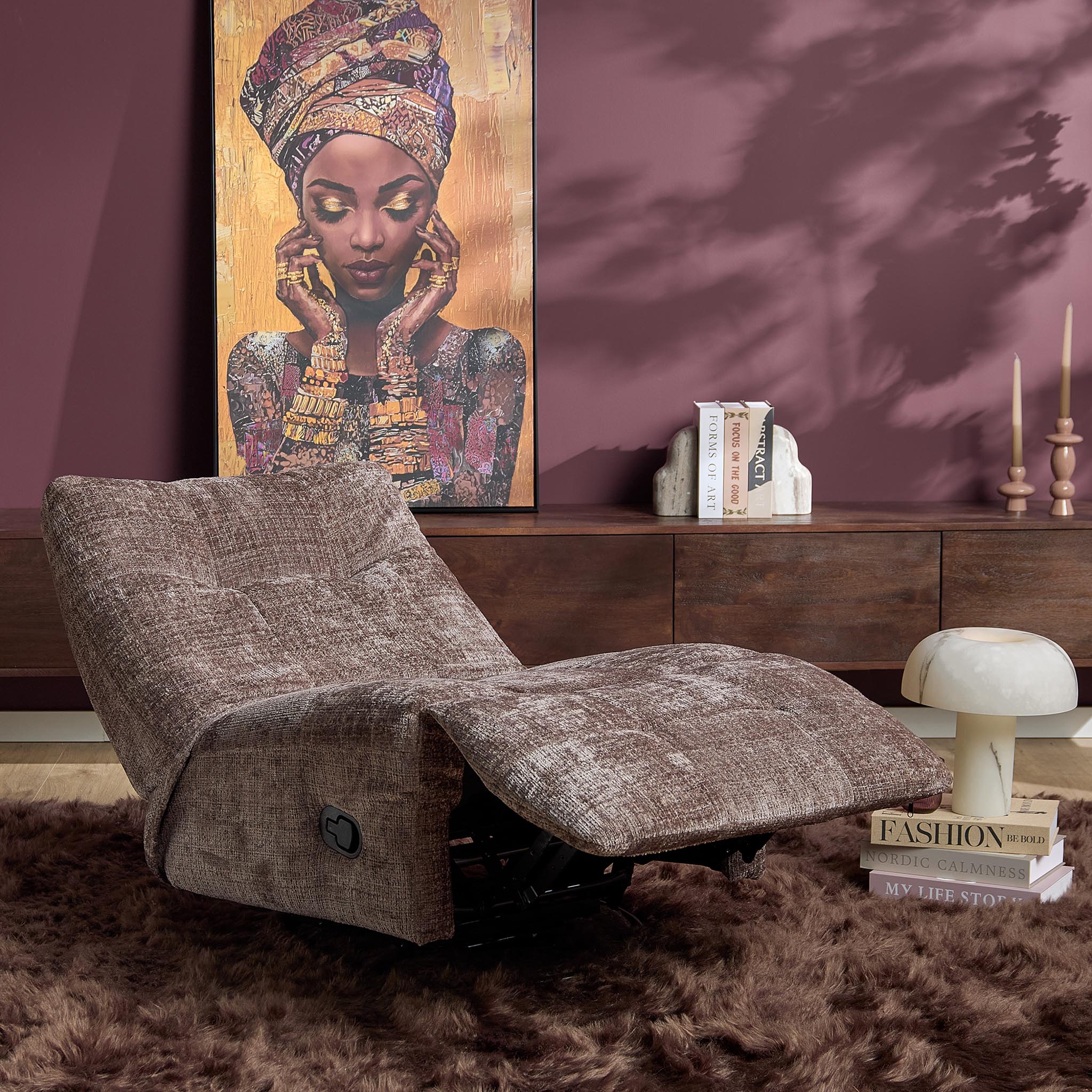 Relaxfauteuil Viekin Wit - Afbeelding 13