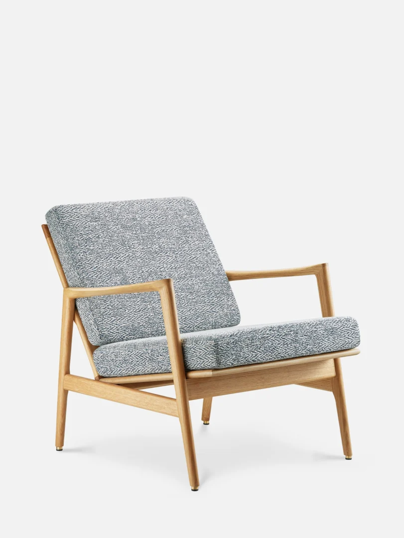 Loungestoel Lielvaro Hout Naturel - Afbeelding 2
