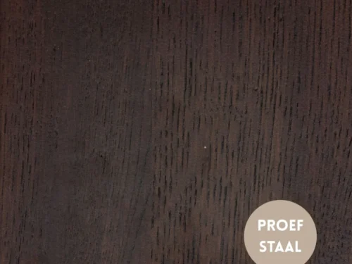 Decoratie Trannos proefstaal eiken bruin met zichtbare houtnerf en warme, donkere uitstraling