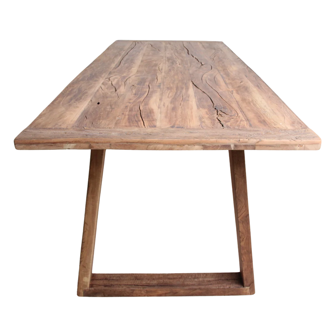Eettafel Raunsak Hout 240 cm - Afbeelding 7