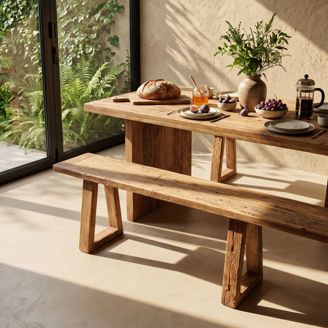 Eettafel Jielly Hout 240 cm - Afbeelding 4