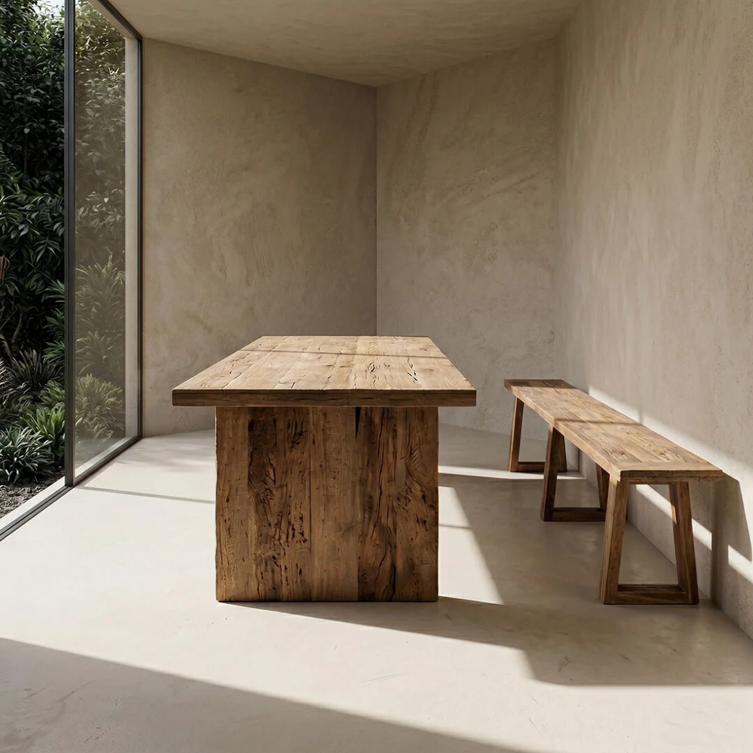 Eettafel Jielly Hout 240 cm - Afbeelding 10