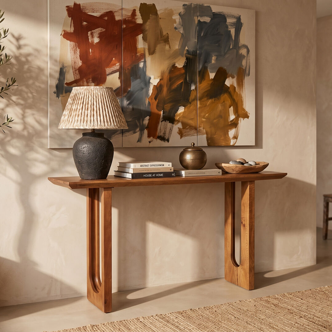 Sidetable Sloonesta Mangohout 80 cm - Afbeelding 8