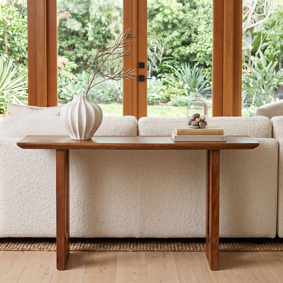 Sidetable Sloonesta Mangohout 80 cm - Afbeelding 9