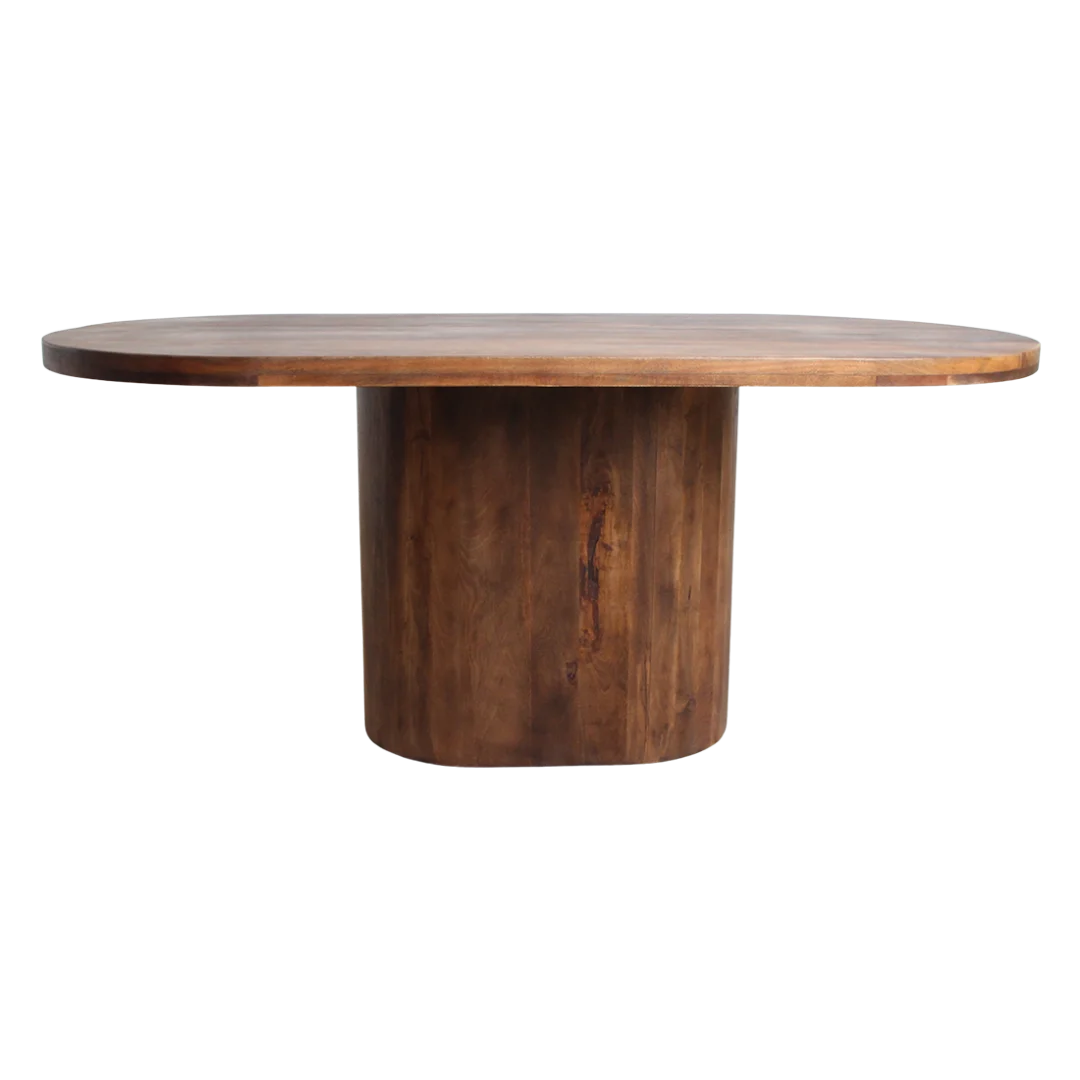 Eettafel Haantesta Mangohout 180 cm - Afbeelding 5