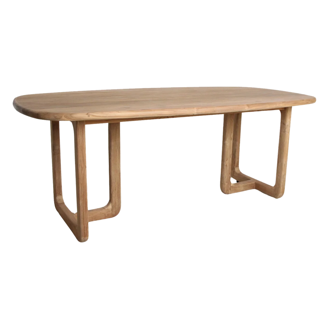 Eettafel Deiboro Teak 200 cm