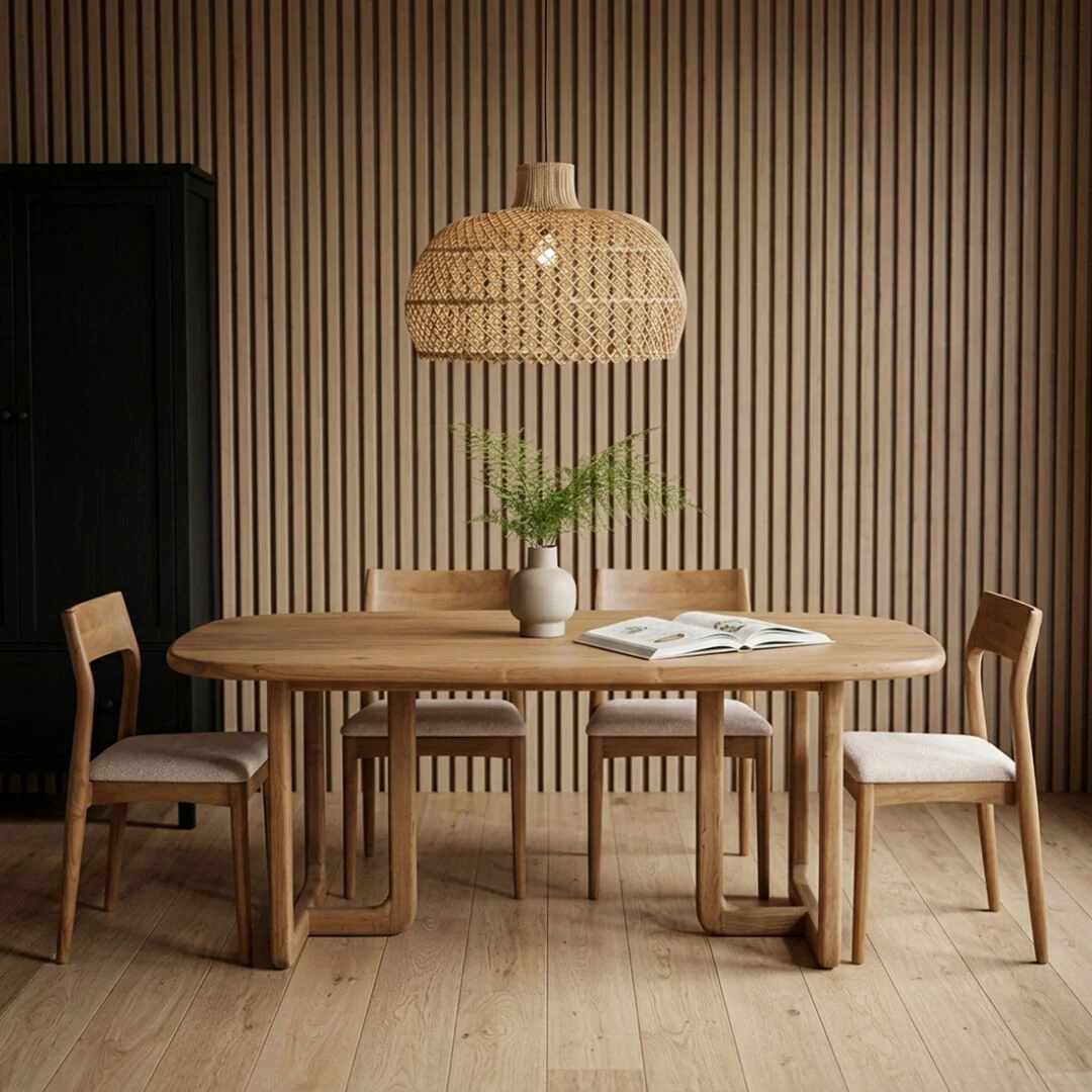 Eettafel Deiboro Teak 200 cm - Afbeelding 3