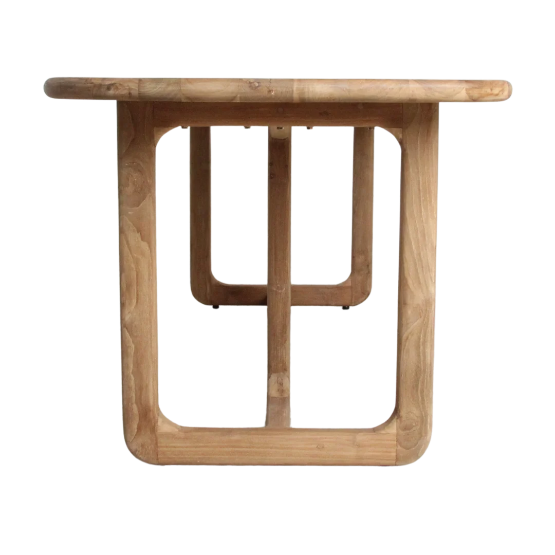 Eettafel Deiboro Teak 200 cm - Afbeelding 6